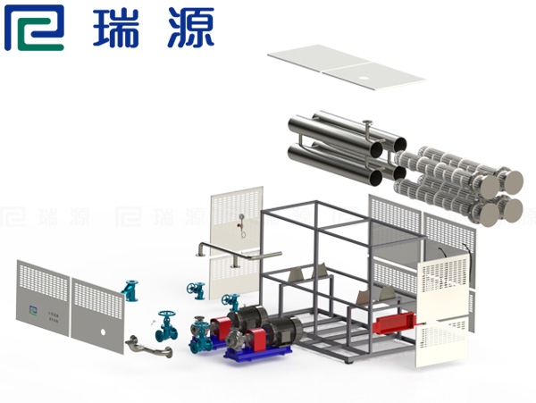 750KW有机热载体炉